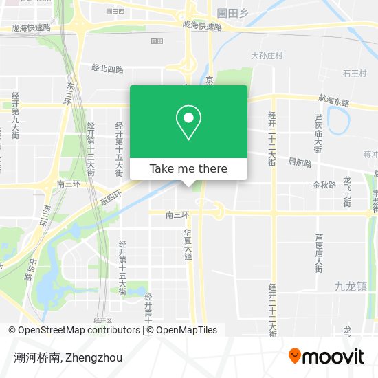 潮河桥南 map