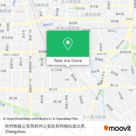 郑州铁路公安局郑州公安处郑州南站派出所 map