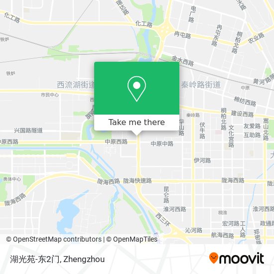 湖光苑-东2门 map