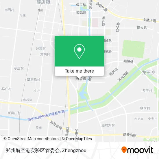 郑州航空港实验区管委会 map