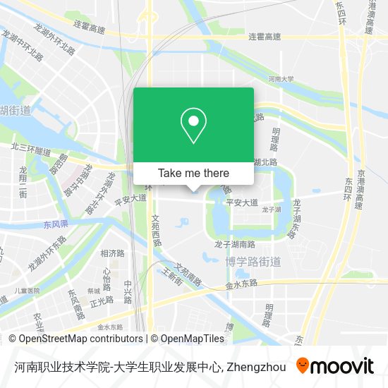 河南职业技术学院-大学生职业发展中心 map