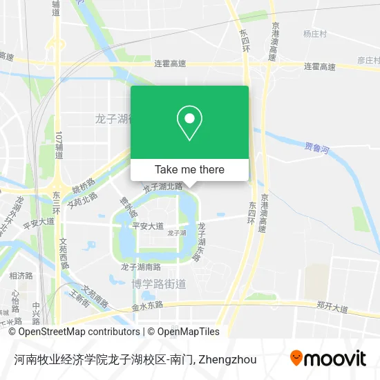 河南牧业经济学院龙子湖校区-南门 map