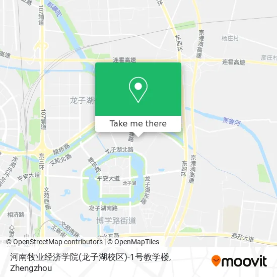 河南牧业经济学院(龙子湖校区)-1号教学楼 map