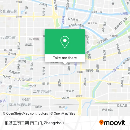 银基王朝二期-南二门 map