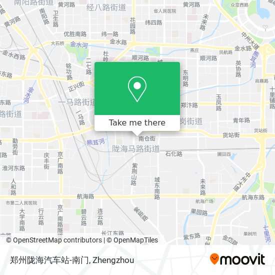 郑州陇海汽车站-南门 map
