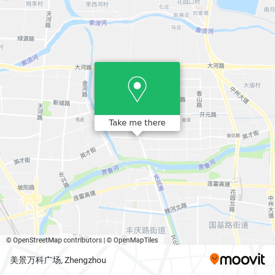 美景万科广场 map