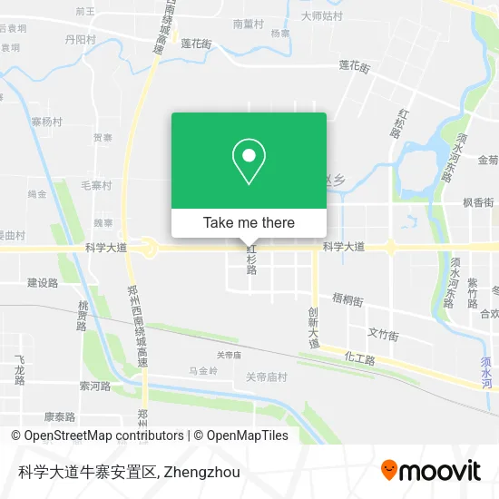 科学大道牛寨安置区 map