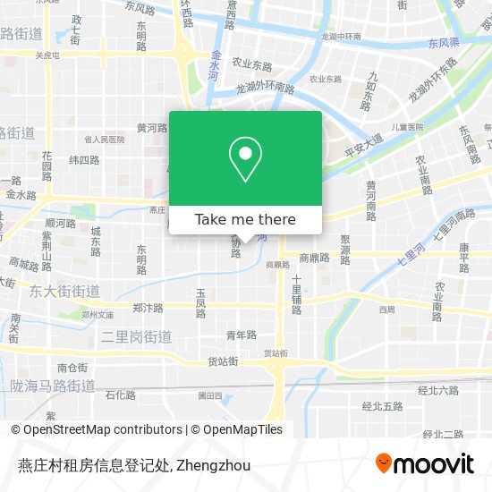燕庄村租房信息登记处 map