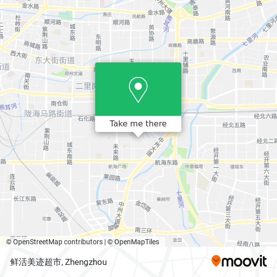 鲜活美迹超市 map