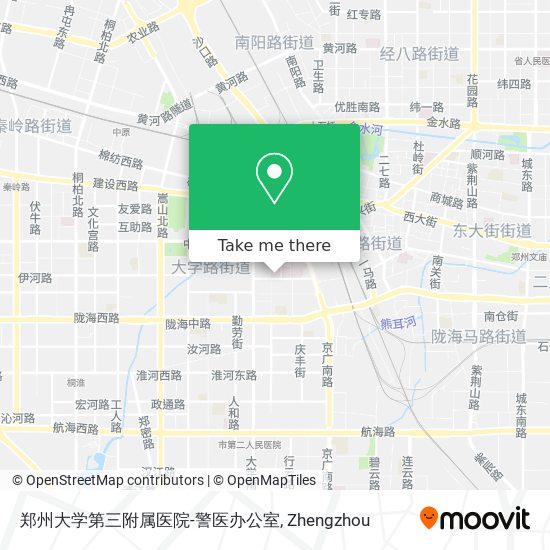 郑州大学第三附属医院-警医办公室 map