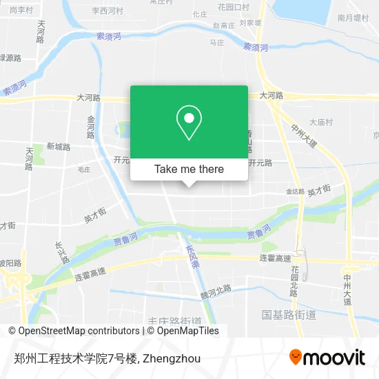 郑州工程技术学院7号楼 map