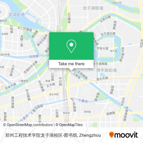郑州工程技术学院龙子湖校区-图书馆 map