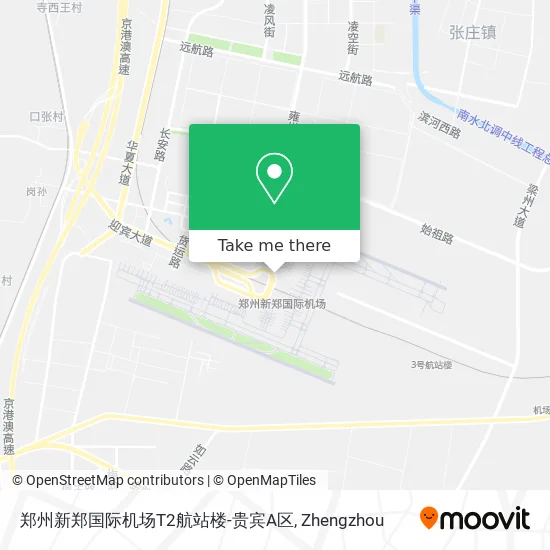 郑州新郑国际机场T2航站楼-贵宾A区 map