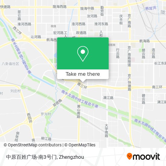 中原百姓广场-南3号门 map