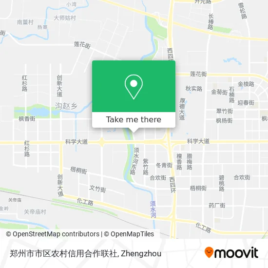 郑州市市区农村信用合作联社 map