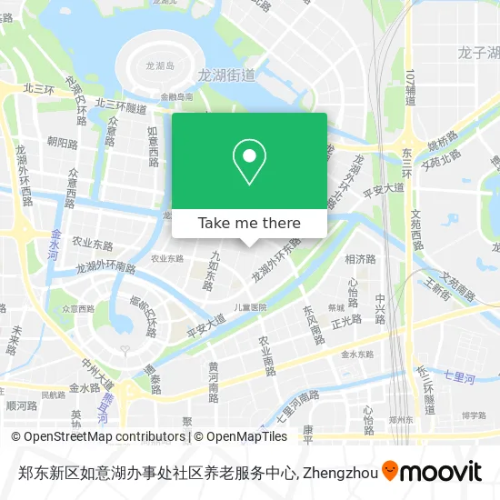 郑东新区如意湖办事处社区养老服务中心 map