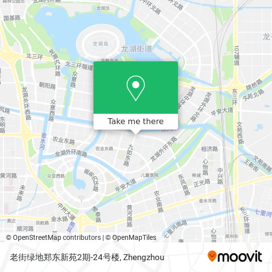 老街绿地郑东新苑2期-24号楼 map