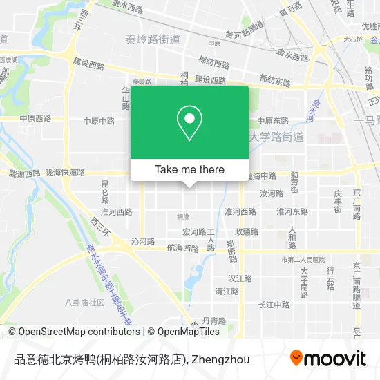 品意德北京烤鸭(桐柏路汝河路店) map