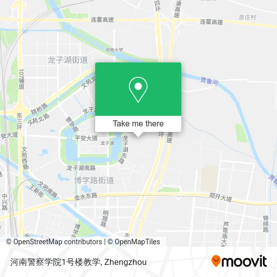 河南警察学院1号楼教学 map