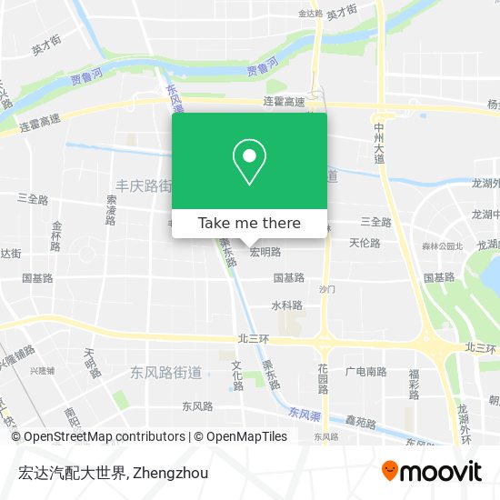 宏达汽配大世界 map