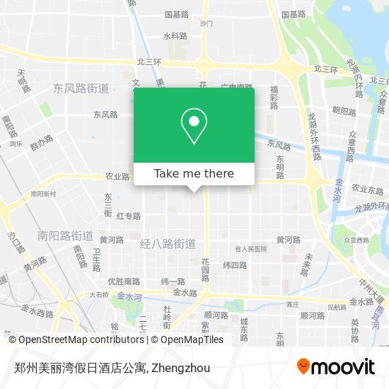 郑州美丽湾假日酒店公寓 map