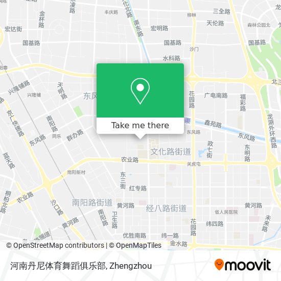 河南丹尼体育舞蹈俱乐部 map