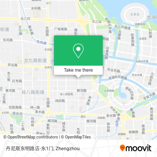 丹尼斯东明路店-东1门 map