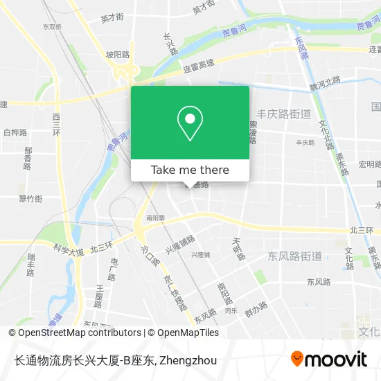 长通物流房长兴大厦-B座东 map