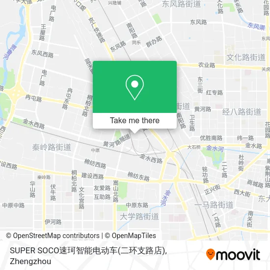 SUPER SOCO速珂智能电动车(二环支路店) map
