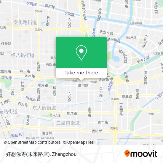 好想你枣(未来路店) map