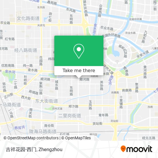 吉祥花园-西门 map