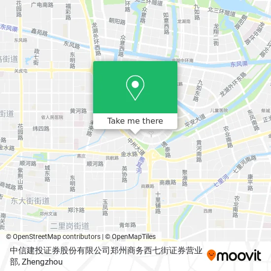 中信建投证券股份有限公司郑州商务西七街证券营业部 map