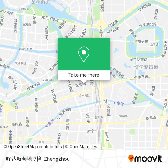 晖达新领地-7幢 map