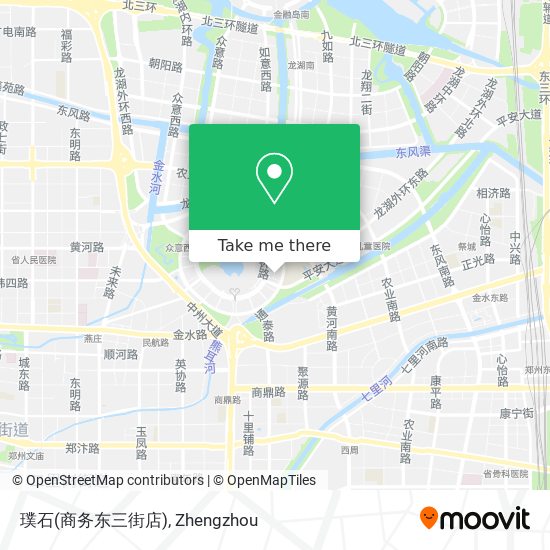 璞石(商务东三街店) map