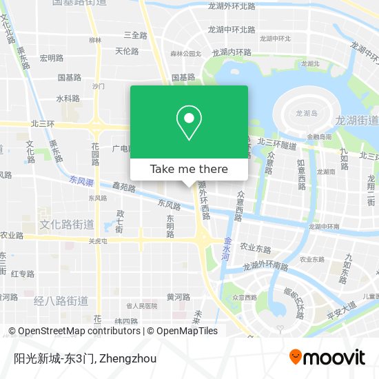 阳光新城-东3门 map