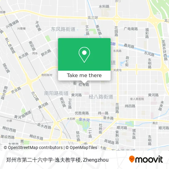 郑州市第二十六中学-逸夫教学楼 map