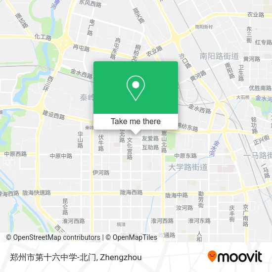 郑州市第十六中学-北门 map
