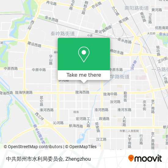 中共郑州市水利局委员会 map