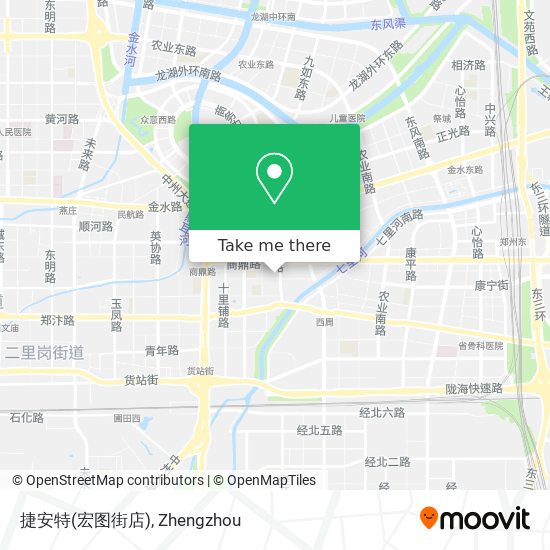 捷安特(宏图街店) map