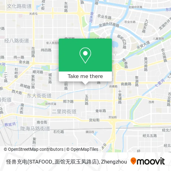 怪兽充电(STAFOOD_面馆无双玉凤路店) map