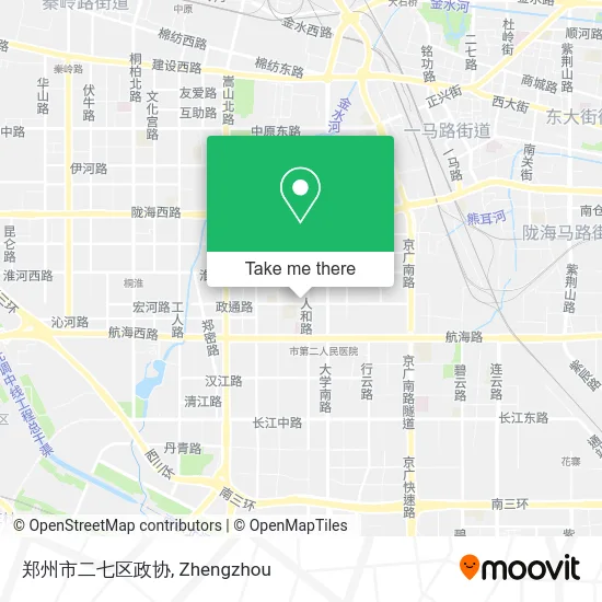 郑州市二七区政协 map