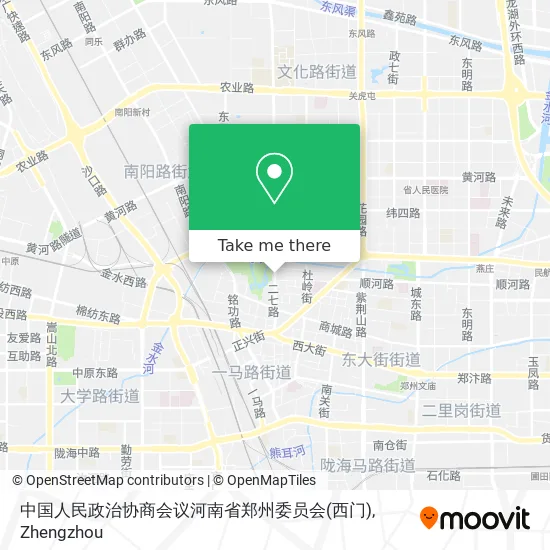 中国人民政治协商会议河南省郑州委员会(西门) map