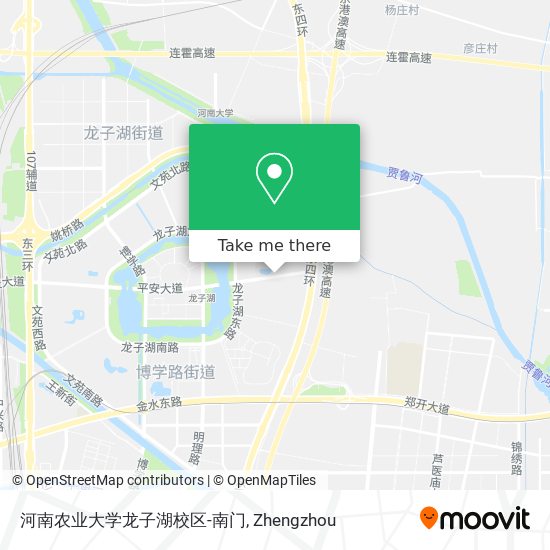 河南农业大学龙子湖校区-南门 map