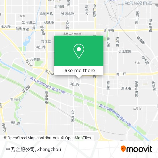 中乃金服公司 map