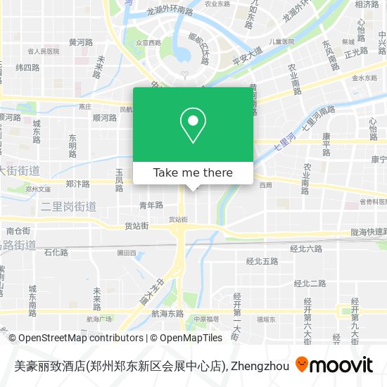 美豪丽致酒店(郑州郑东新区会展中心店) map