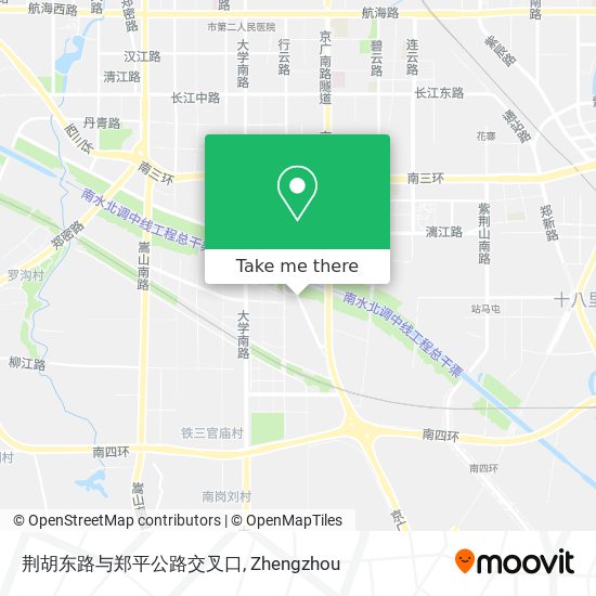 荆胡东路与郑平公路交叉口 map