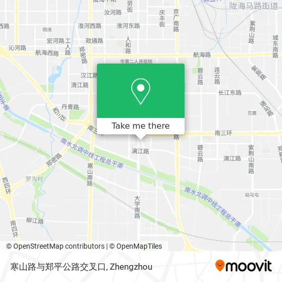 寒山路与郑平公路交叉口 map
