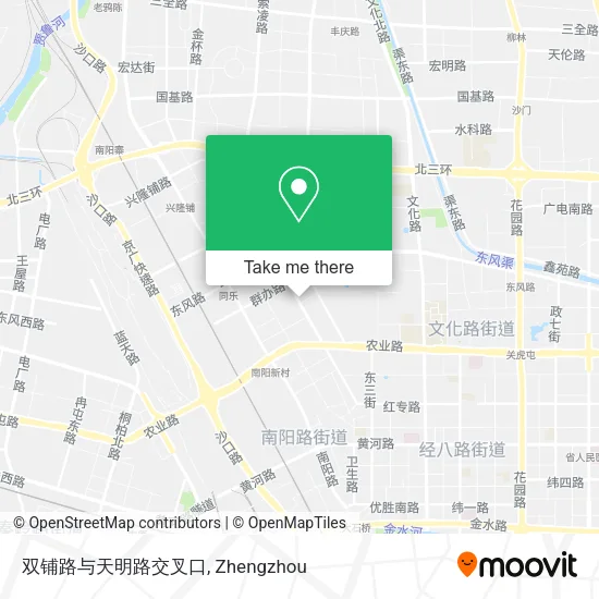 双铺路与天明路交叉口 map