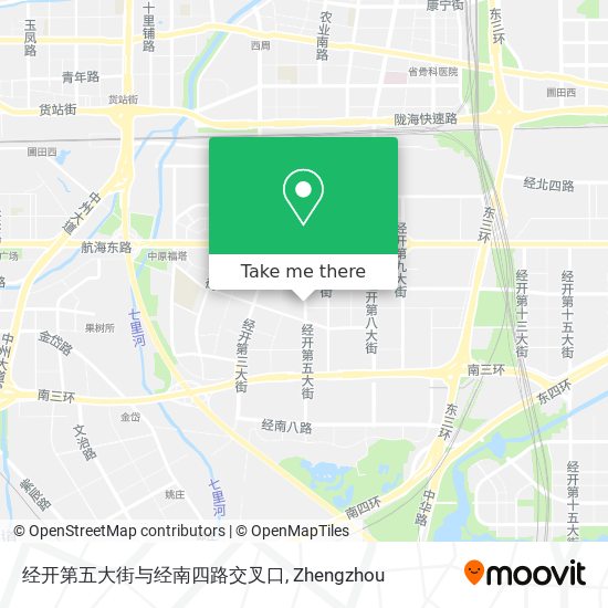 经开第五大街与经南四路交叉口 map