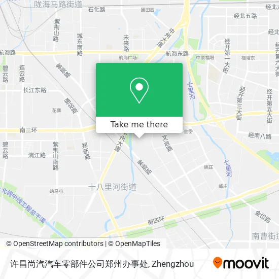 许昌尚汽汽车零部件公司郑州办事处 map
